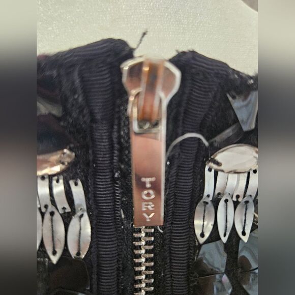 Tory Burch 100% Merino Wool Embellished Dress - small - Picture 4 of 10